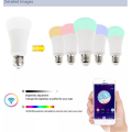 pour l&#39;allumage LED sans fil RVB / RGBW sans fil iPhone avec contrôleur WiFi